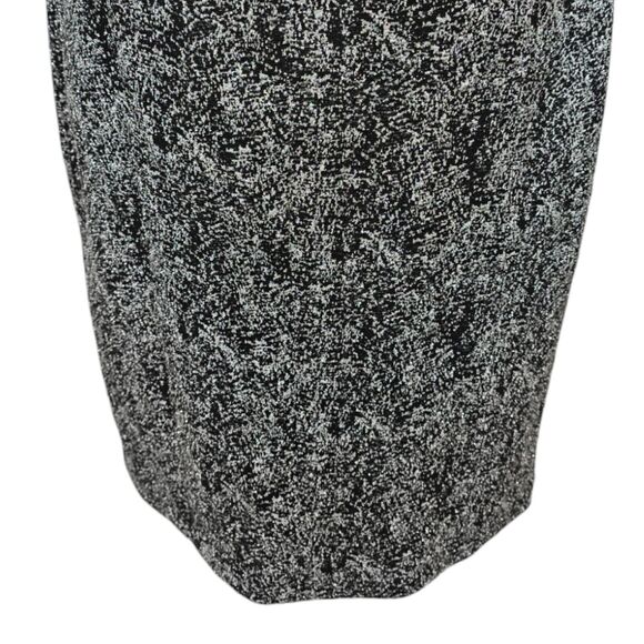 Betsey Johnson Womens Size 6 Metallic Print V-Neck Cap Sleeve Stretch Knit Dress - Picture 12 of 12